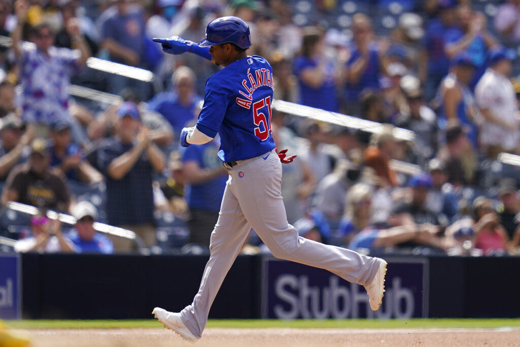 Cubs Padres Baseball